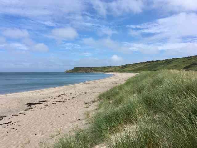 The lovely beach at Rosslare, near the ferry port, in S.E.Ireland.